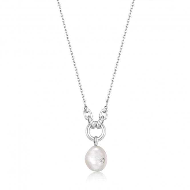 Pearl Sparkle Pendant Necklace N043 - 03HAnia HaieN043 - 03H