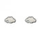 Pearlised Enamel Cloud Diamond Stud Earrings E6329D for DiamondE6329