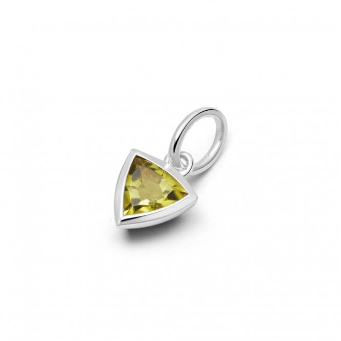 Peridot August Birthstone Sterling Silver Charm PBS20_SLVDaisyPBS20_SLV