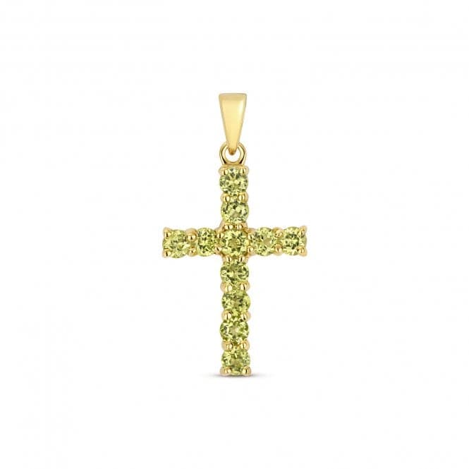 Peridot Cross Pendant PD275PGemstones JewelleryPD275P