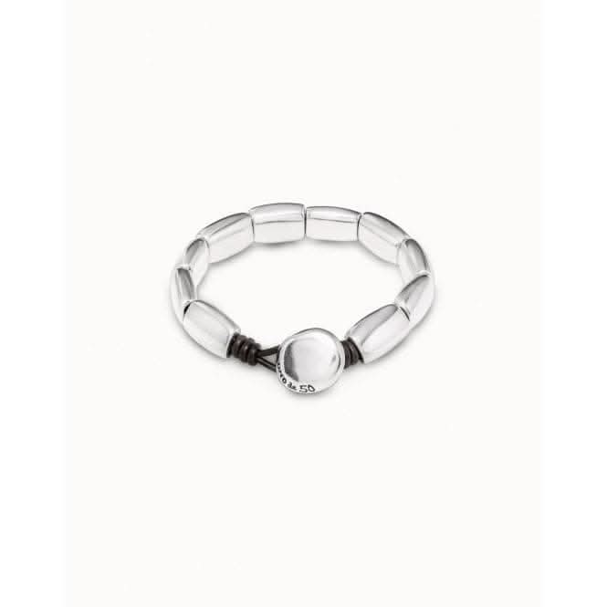 Petals Silver Metal BraceletUNOde50PUL2266MARMTL0L