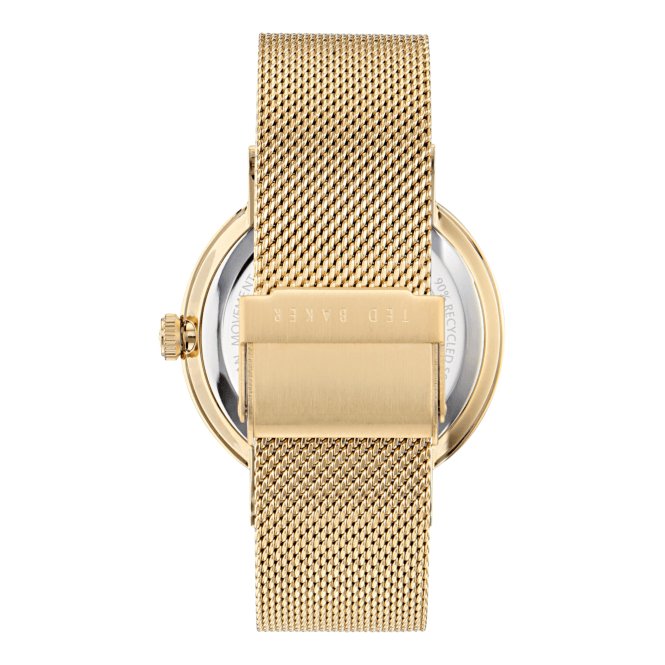 Phylipa Timeless Gold - Tone Gents Watch BKPPGS404Ted Baker WatchesBKPPGS404