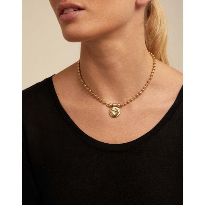 Pick 1 Golden Metal NecklaceUNOde50COL1484ORO0000U