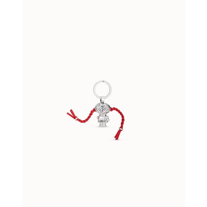 Pippi Silver Metal Key ringUNOde50LLA0006ROJ X