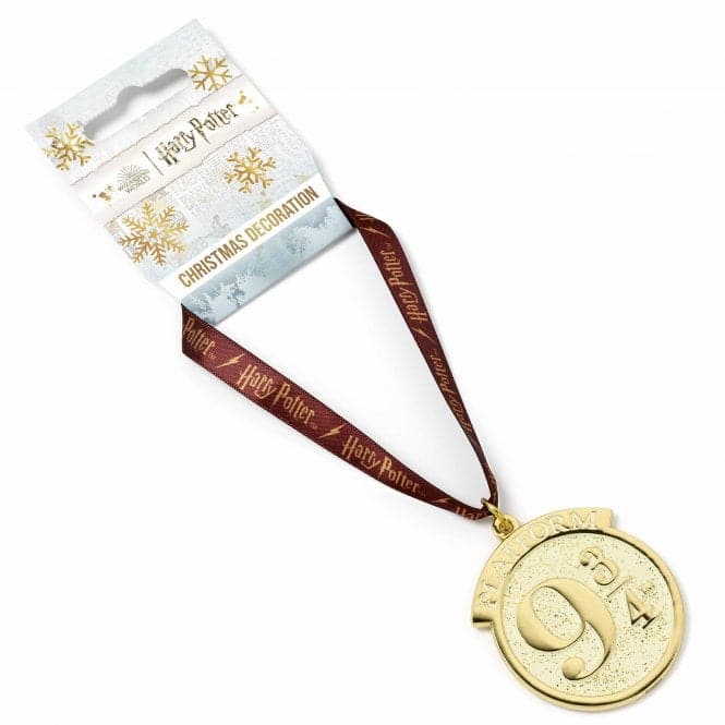 Platform 9 3/4 Pendant Christmas DecorationHarry PotterHPCD0011