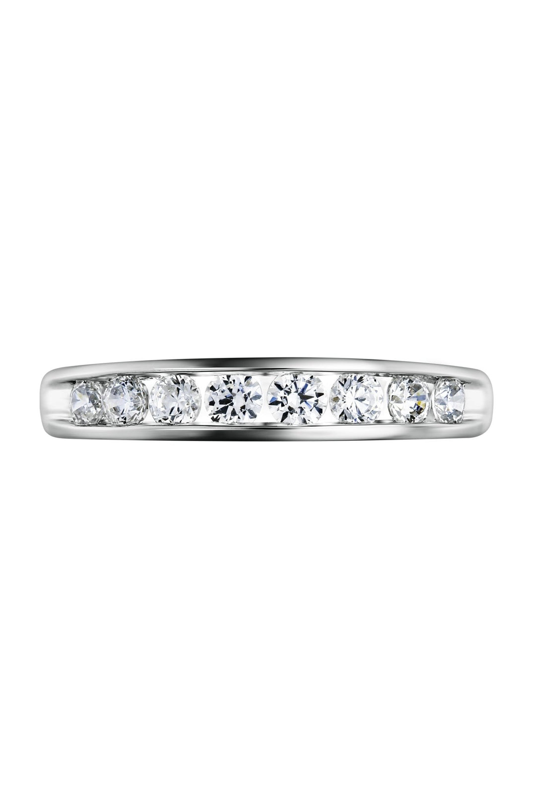 Platinum 0.50ct Diamond Channel Set Eternity RingThe Fine CollectiveBA0064102 - P