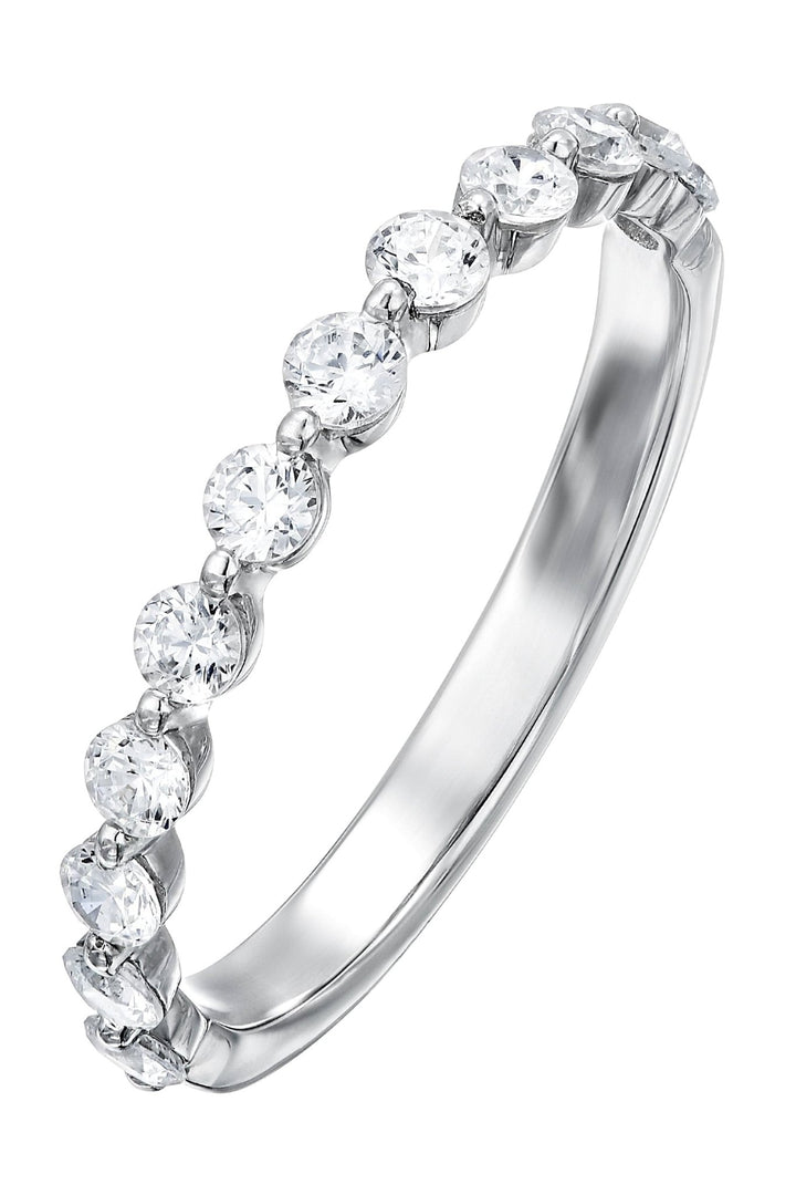 Platinum 0.53ct Diamond Eternity RingThe Fine CollectiveBA0064001 - P