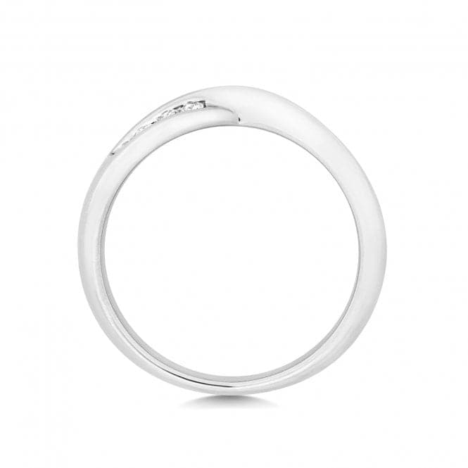 Platinum Crossover Band Ring WP243/IWedding BandsWP243/J