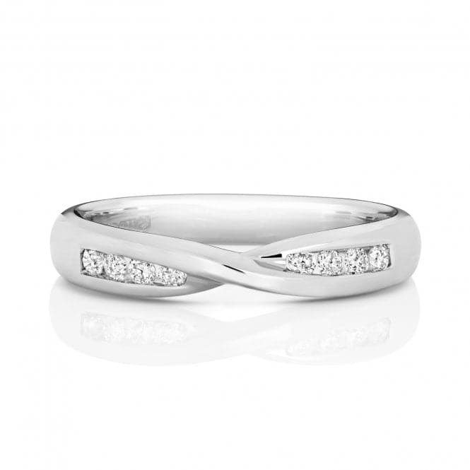 Platinum Crossover Band Ring WP243/IWedding BandsWP243/J