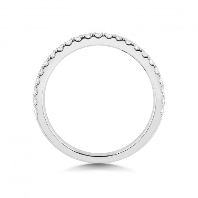 Platinum Diamond Half Eternity Ring WP268/IWedding BandsWP268/J