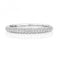 Platinum Diamond Half Eternity Ring WP274Wedding BandsWP274/J