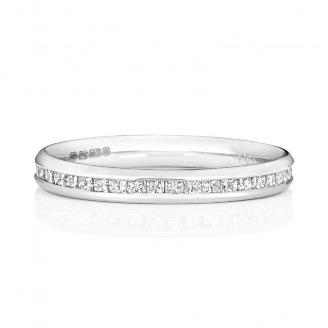 Platinum Diamond Pcut Eternity Ring WP247/IWedding BandsWP247/J