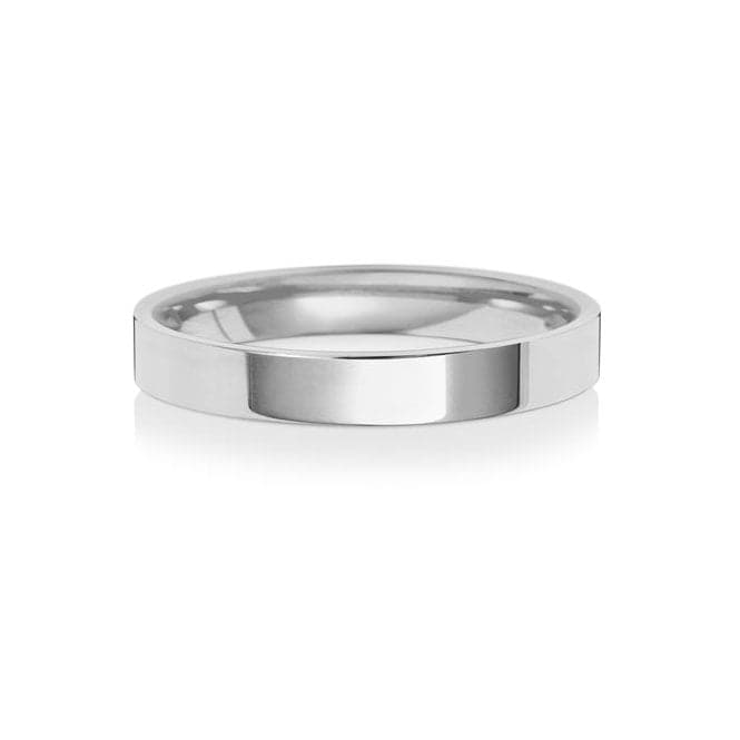 Platinum Flat Court 3mm - 2.0 Wedding Ring WP123EHWedding BandsWP123EH/J