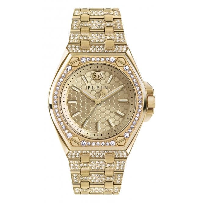 Plein Extreme Lady Steel Gold Ladies Watch PWJAA0822Philipp PleinPWJAA0822