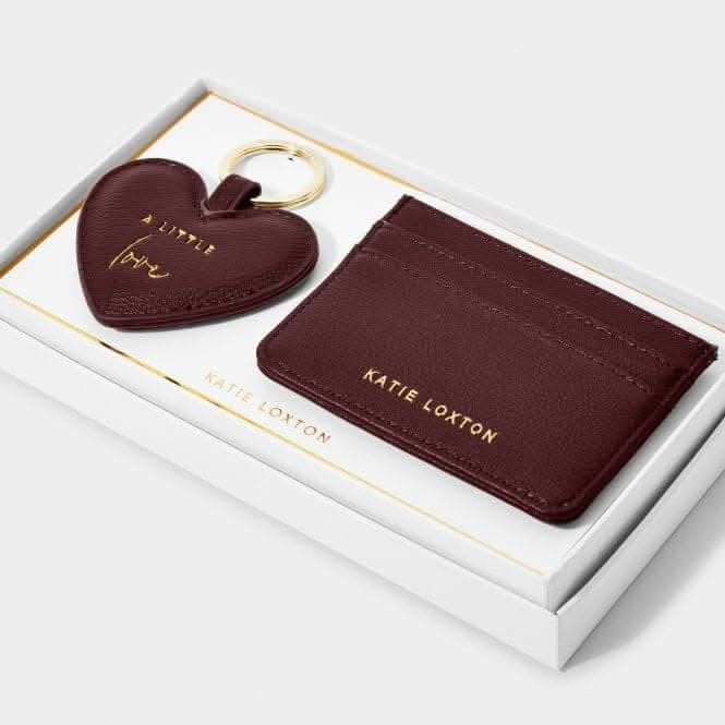 Plum Heart Keyring & Card Holder Set KLB2351Katie LoxtonKLB2351