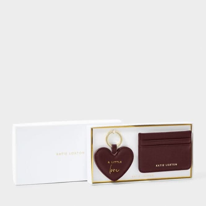 Plum Heart Keyring &amp; Card Holder Set KLB2351Katie LoxtonKLB2351