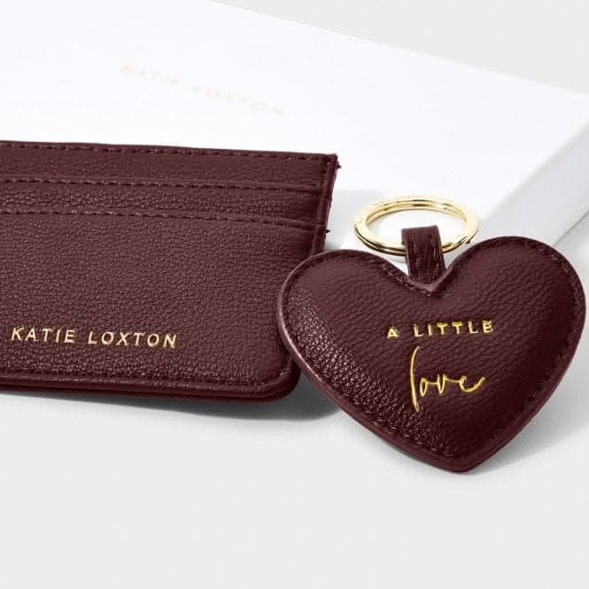 Plum Heart Keyring & Card Holder Set KLB2351Katie LoxtonKLB2351