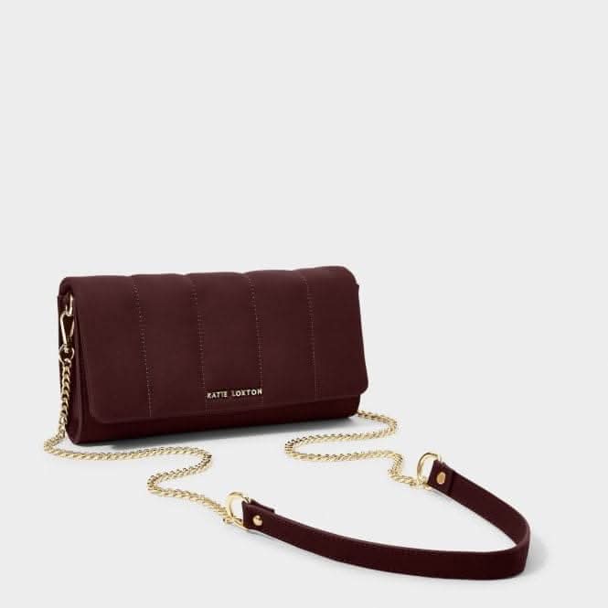 Plum Kayla Quilted Crossbody KLB2305Katie LoxtonKLB2305