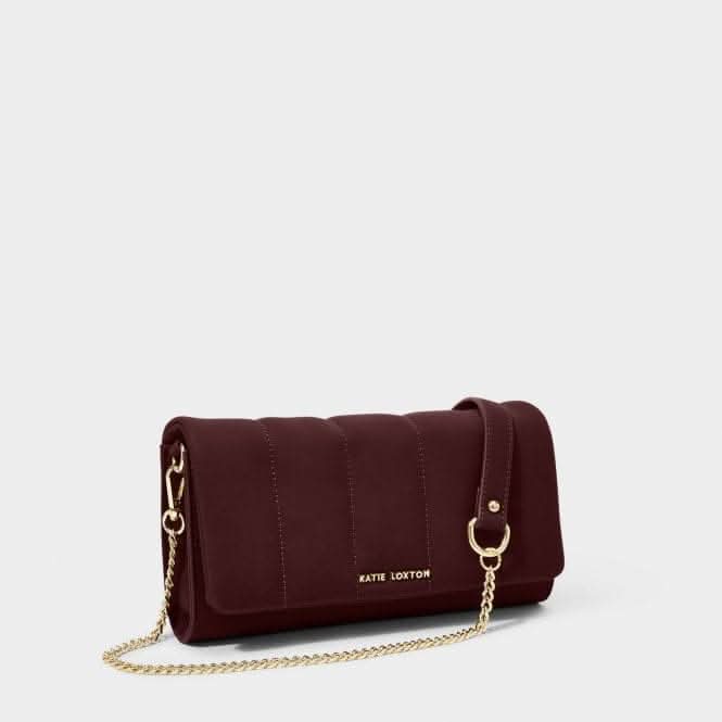 Plum Kayla Quilted Crossbody KLB2305Katie LoxtonKLB2305