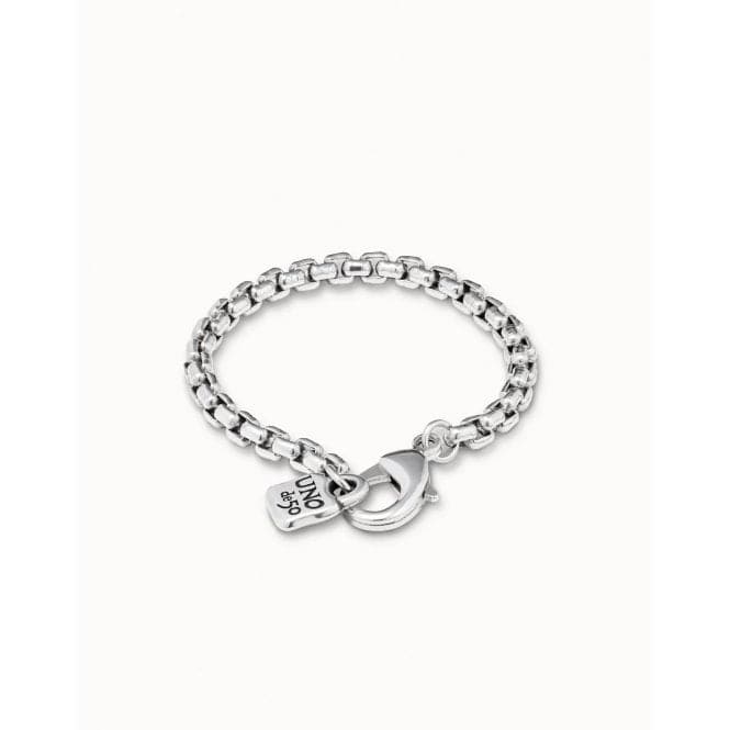 Pluton Silver Metal BraceletUNOde50PUL1872MTL0000L