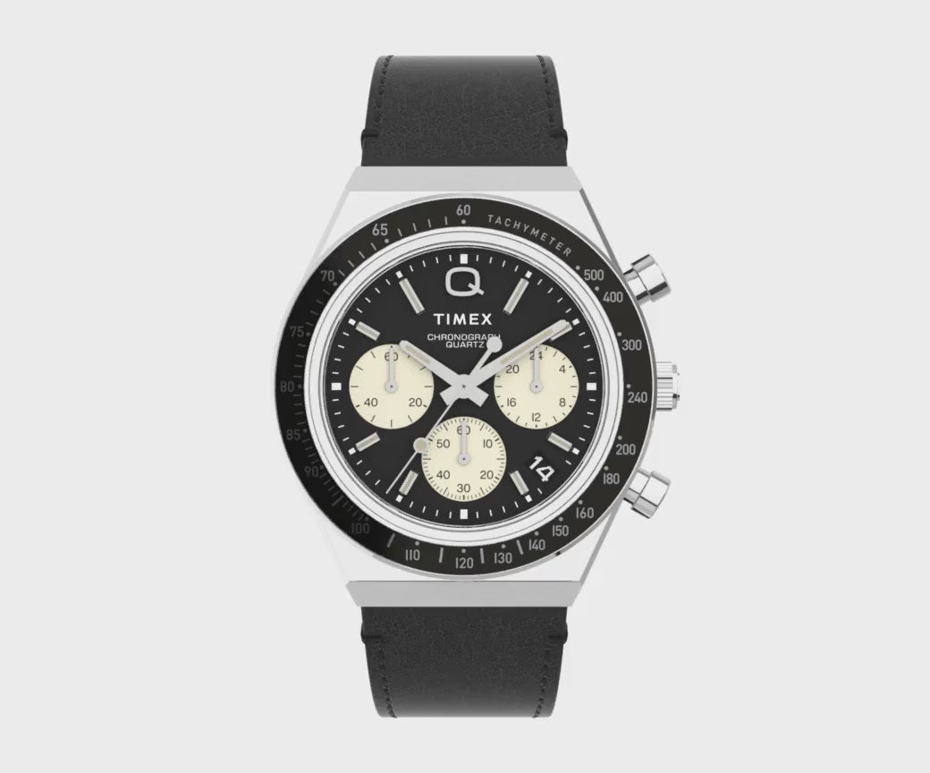 Timex Lab Black Silver-Tone Watch TW2V42700