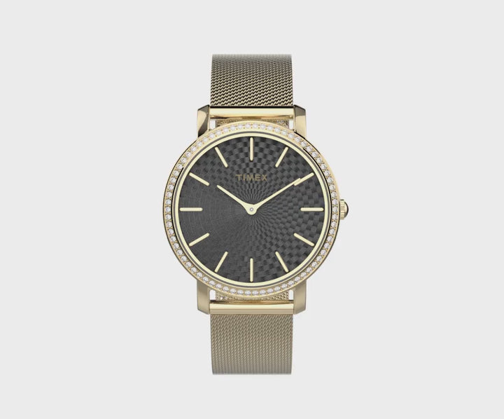 Ladies Transcend Gold-Tone Watch TW2V52300