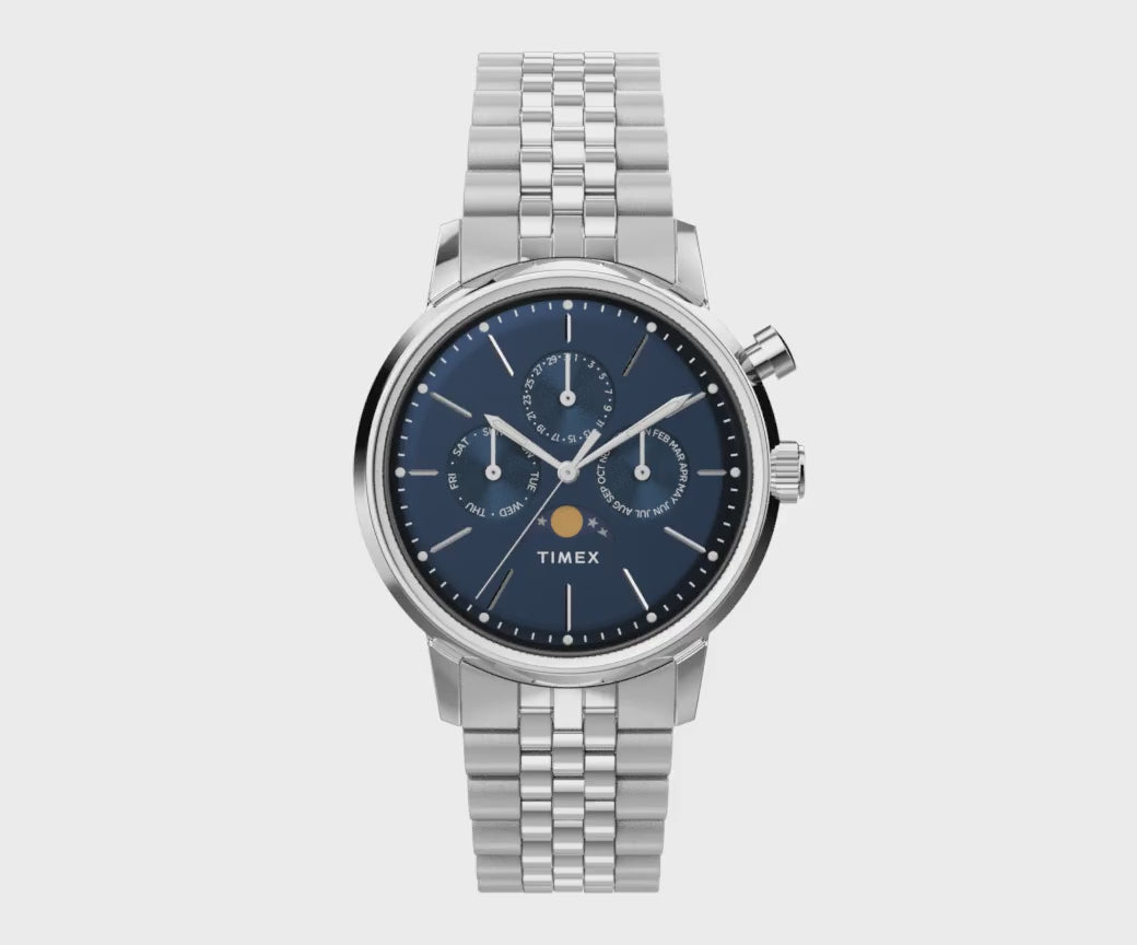 Timex Gents Marlin Blue Watch TW2W51300