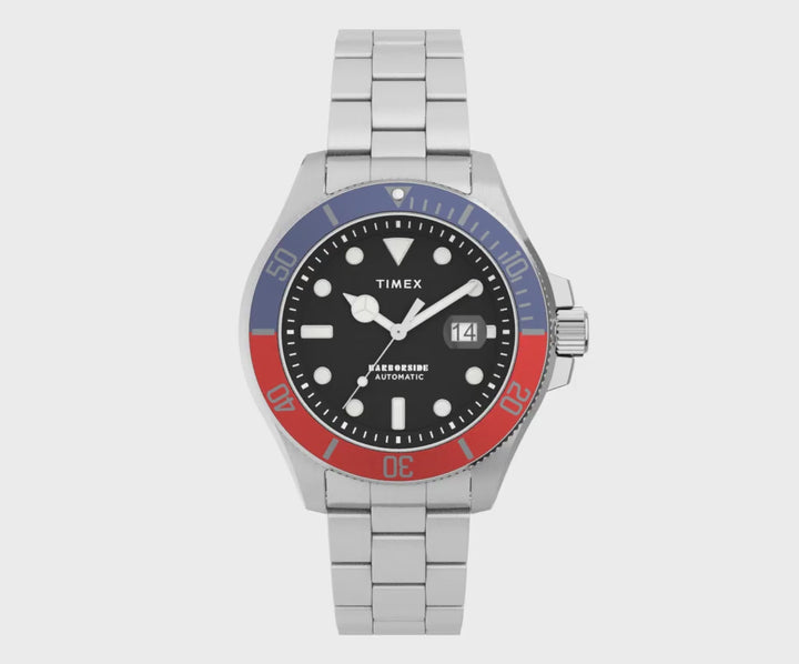 Timex Gents Harborside Coast Silver-Tone Watch TW2V72100