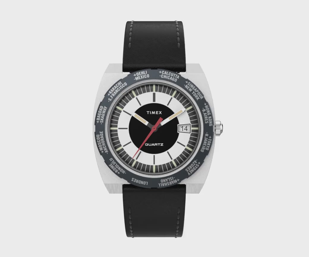 Timex Gents Q Black Watch TW2V69500