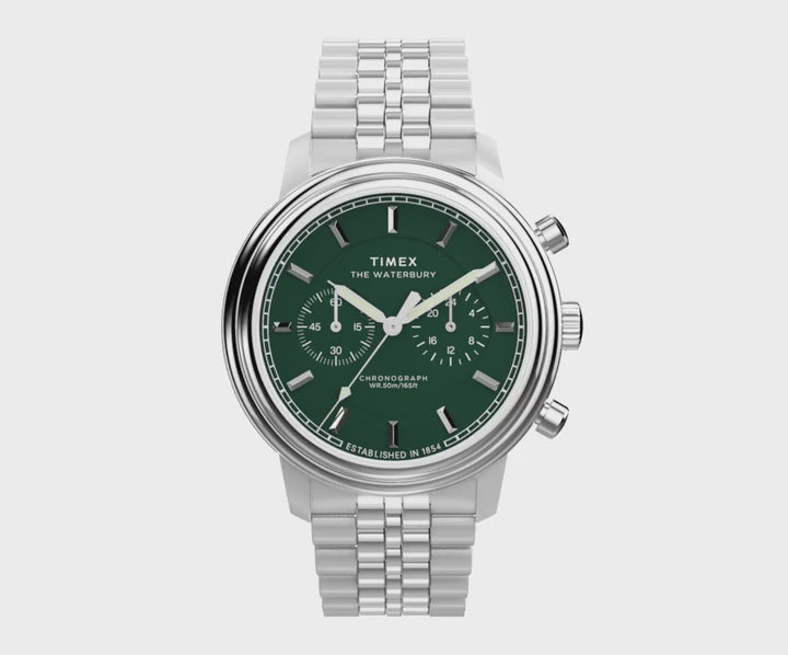 Gents Waterbury Metropolitan Stainless Steel Watch TW2Y23600