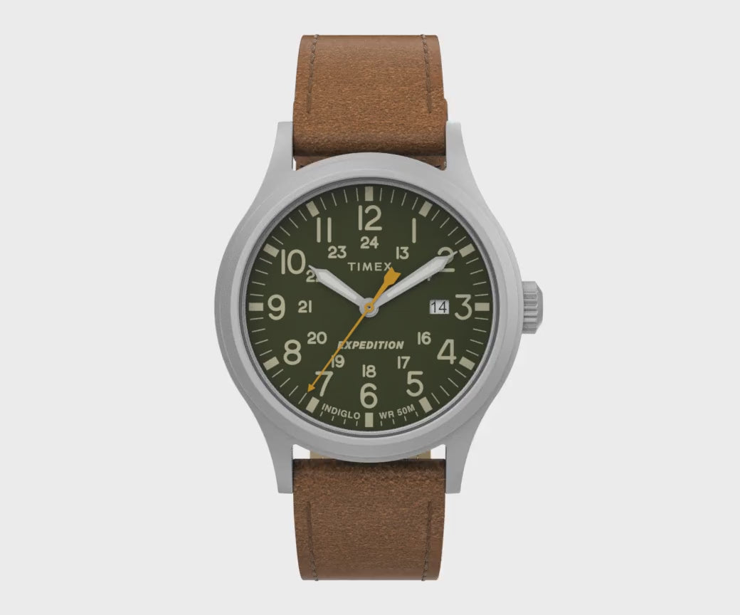 Timex Gents Expedition Brown Watch TW4B23000