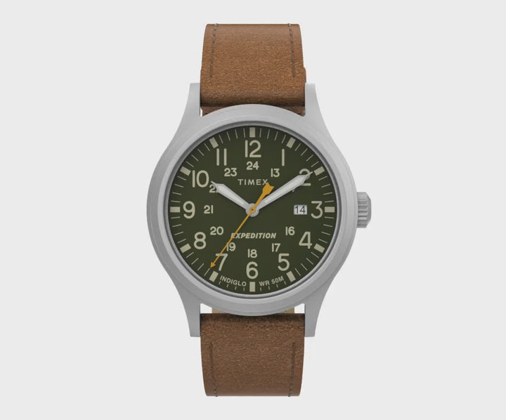 Timex Gents Expedition Brown Watch TW4B23000
