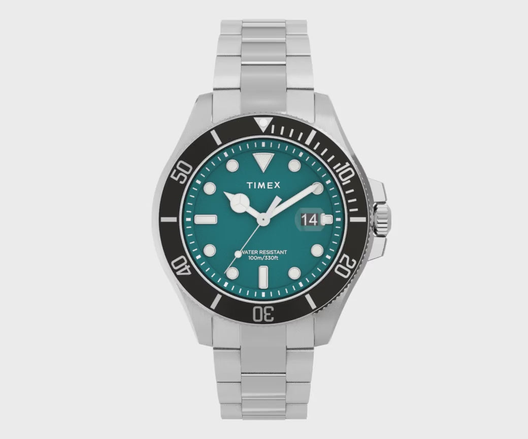 Timex Harborside Coast Stainless Steel Bracelet Watch TW2V91900