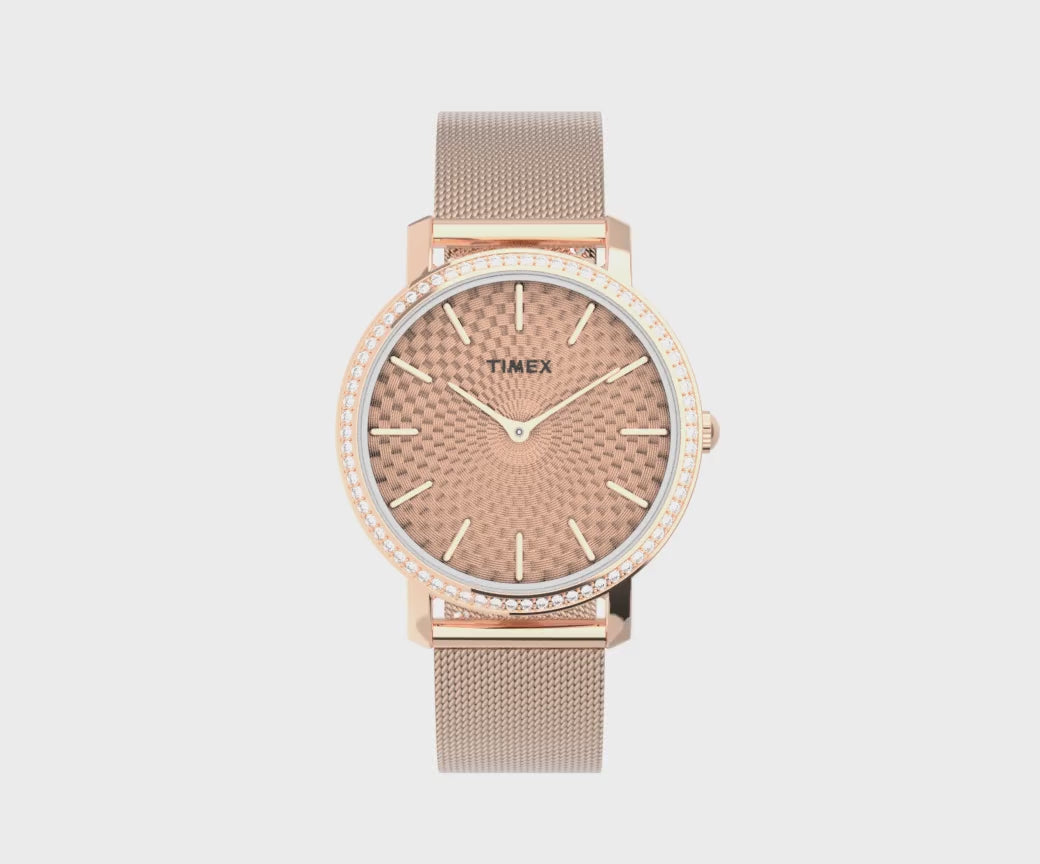 Ladies Transcend Rose Gold-Tone Watch TW2V52500
