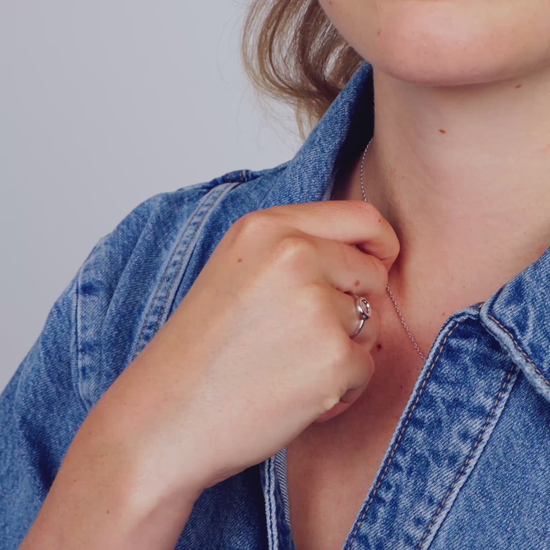 Sterling Silver Selene Ring SJ-R2710