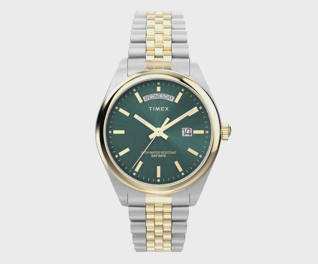 Timex Gents Legacy Green Watch TW2W42800