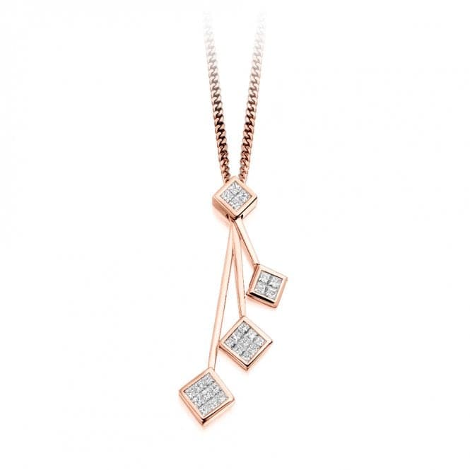 Princess Cut Diamond Pendant 0.55ctThe Harmony CollectionPE145 - 3G