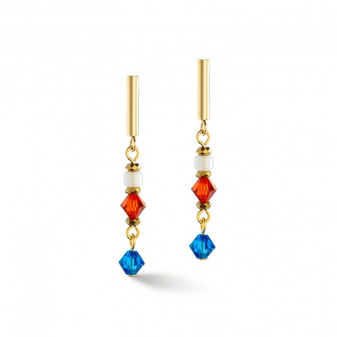 Princess Shape Mix Dopamine Multicolour Earrings 4239/21 - 1500Coeur De Lion4239/21 - 1500