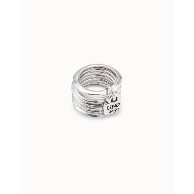 Prisoner Silver Metal RingUNOde50ANI0057MET M