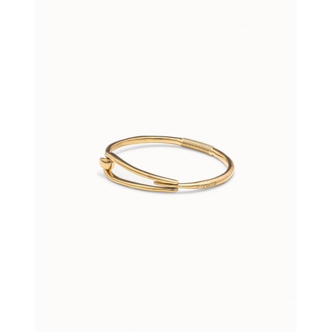 Prosperity Golden Brass BraceletUNOde50PUL2289ORO0000U