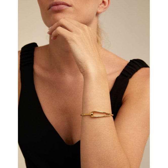 Prosperity Golden Brass BraceletUNOde50PUL2289ORO0000U