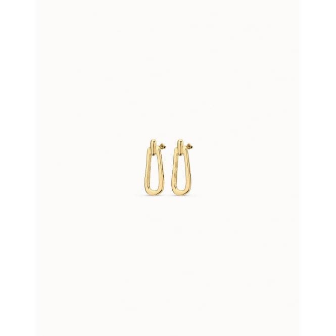 Prosperity Golden Brass EarringsUNOde50PEN0865ORO0000U