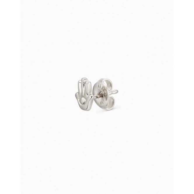 Protect Us Stud Silver Metal PiercingUNOde50PIE0006MTL0000U