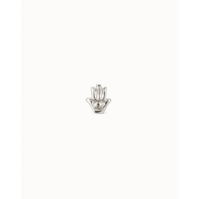Protect Us Stud Silver Metal PiercingUNOde50PIE0006MTL0000U