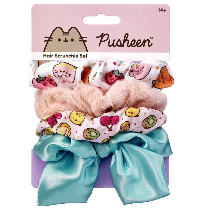 Pusheen The Cat Fruit Themed Scrunchie Set PTCHS130