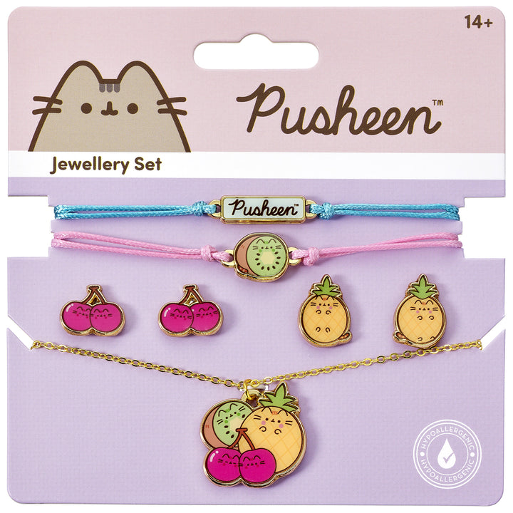 Pusheen The Cat Fruits Themed Jewellery Set PTCJS116