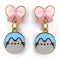 Pusheen the Cat Pink Bows Drop Earrings PTCE0105PusheenPTCE0105