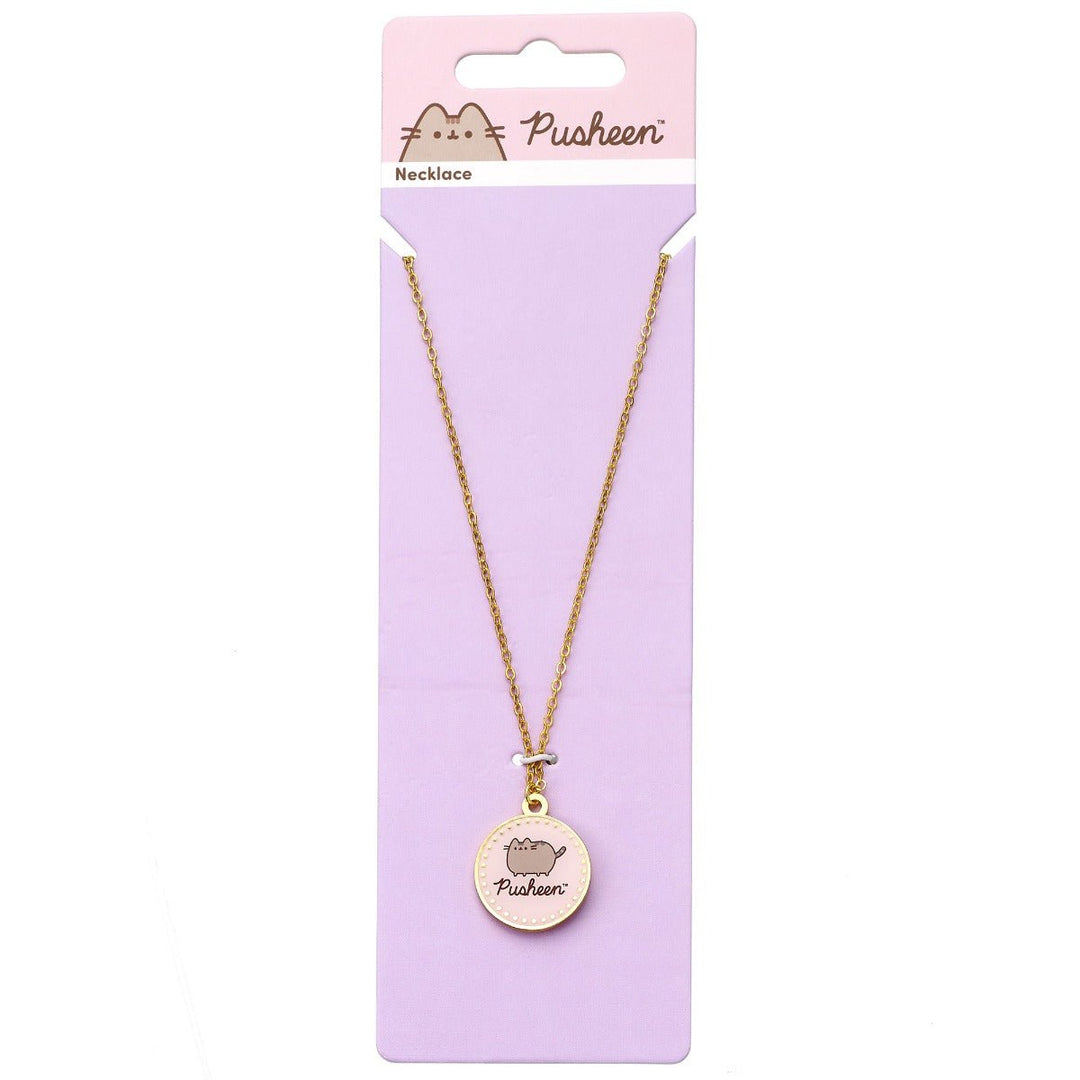 Pusheen the Cat Pink Name Necklace PTCN0102PusheenPTCN0102