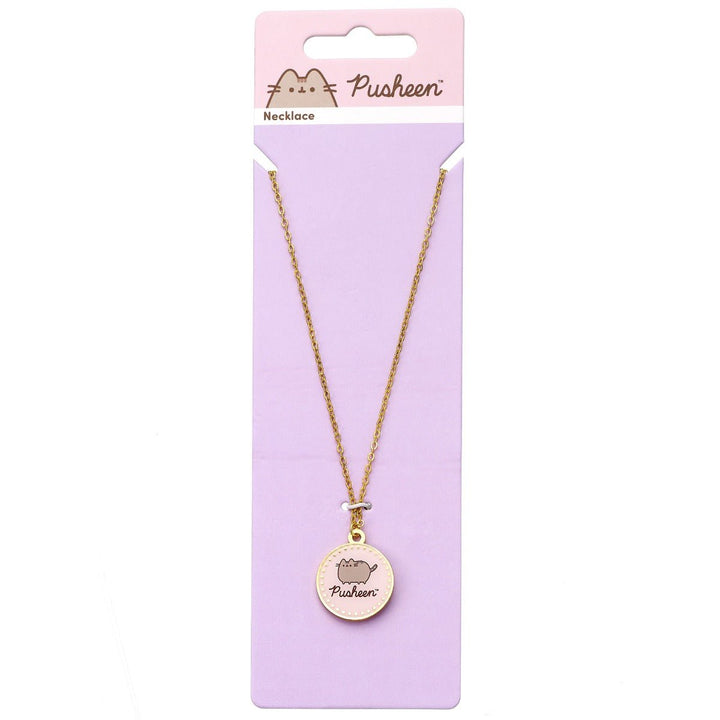 Pusheen the Cat Pink Name Necklace PTCN0102PusheenPTCN0102