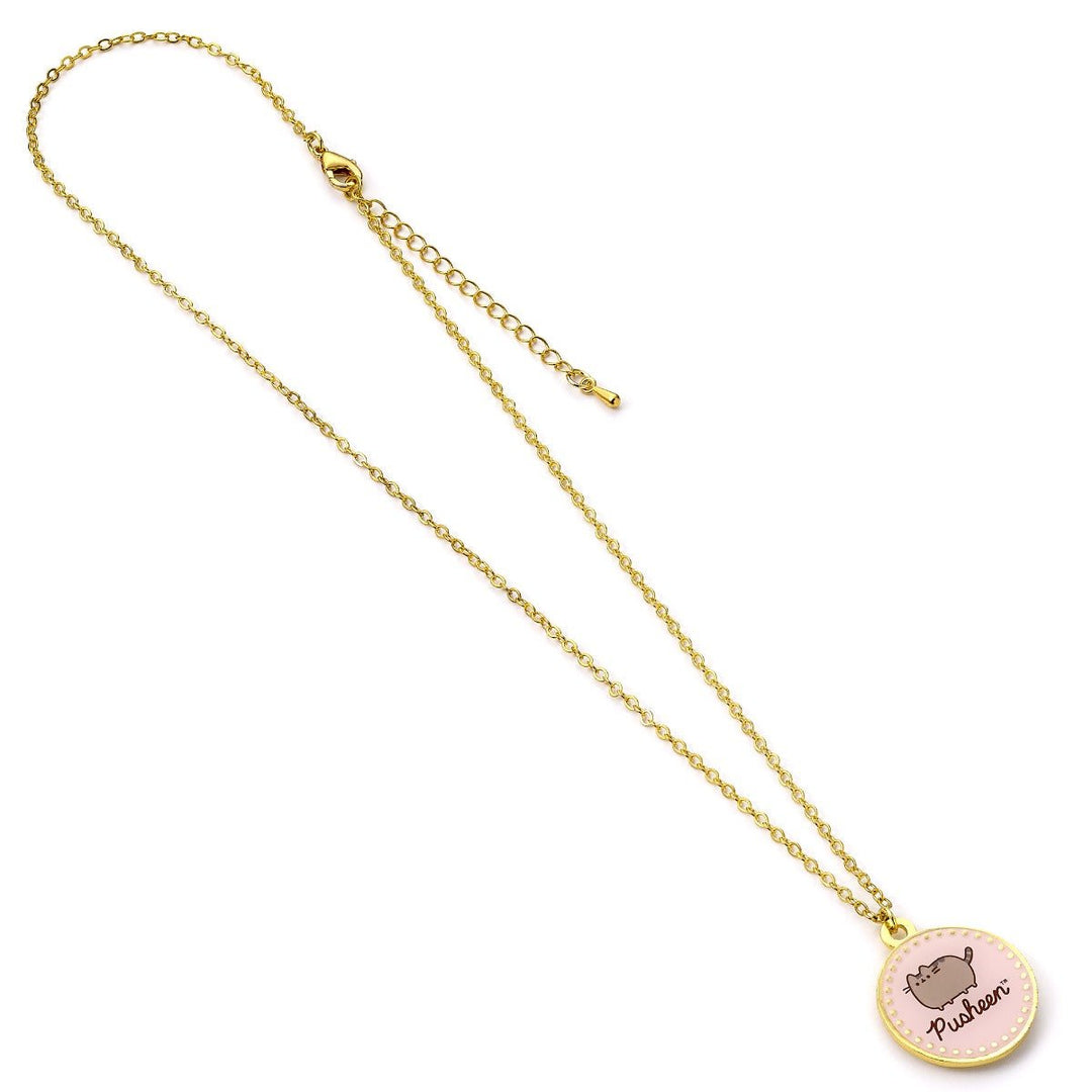 Pusheen the Cat Pink Name Necklace PTCN0102PusheenPTCN0102